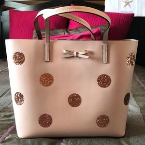 Kate Spade bag glitter polka dot bag